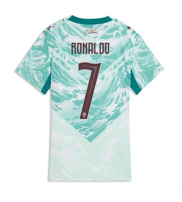 Portugal Cristiano Ronaldo #7 Bortatröja Dam VM 2026 Kortärmad